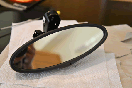 E46 rear store view mirror upgrade